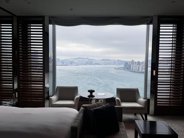 一晚2萬嘅香港瑰麗住咗🤩Jennie同款海景套房體驗