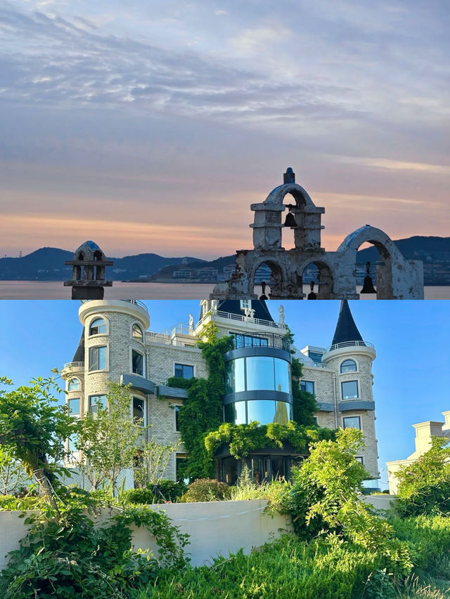 海濱童話城堡，躺觀海景