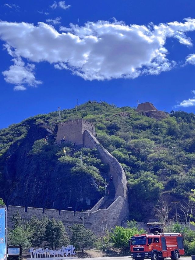 萬里長城第一門！登上這門，一生太平！