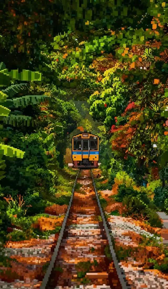 曼谷寶藏圖偶遇無名寺廟才是真浪漫《像素版》