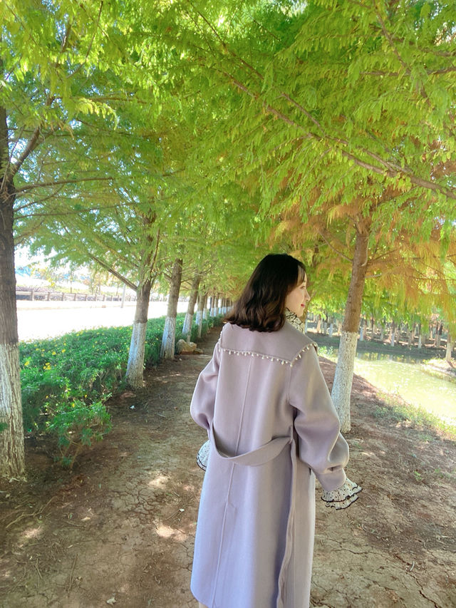 麒麟城的初冬,是打翻的調色盤 麒麟城的初冬,是打翻的調色盤