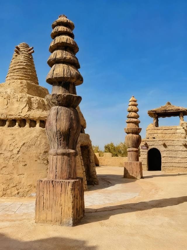 庫爾勒隱藏款!體育公園秒穿樓蘭古城 庫爾勒隱藏款!體育公園秒穿樓蘭古城