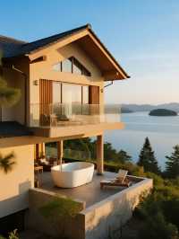 千島湖傾境民宿｜帶小孩住湖景房，泳池+火車超快樂