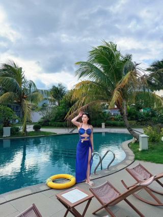 Treasure found in Wanning! I really love this coconut grove pool homestay!