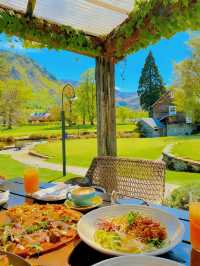 箭鎮絕美度假村!住到了夢中情屋,雪山湖泊環繞