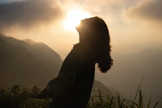 你問我什麼是自由?是七月底的武功山 你問我什麼是自由?是七月底的武功山