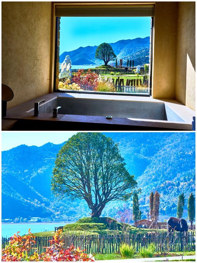 雪山下的慢生活