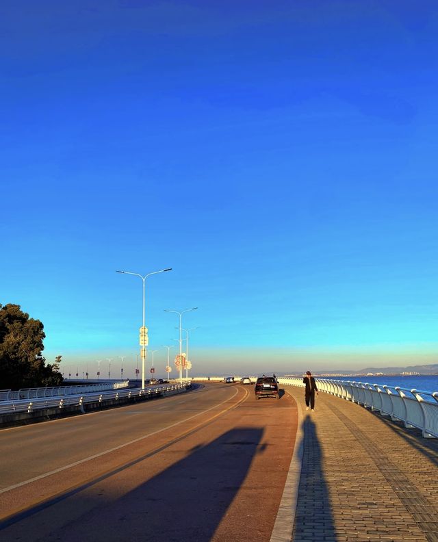 昆明環湖新南路日出 | 美到心醉