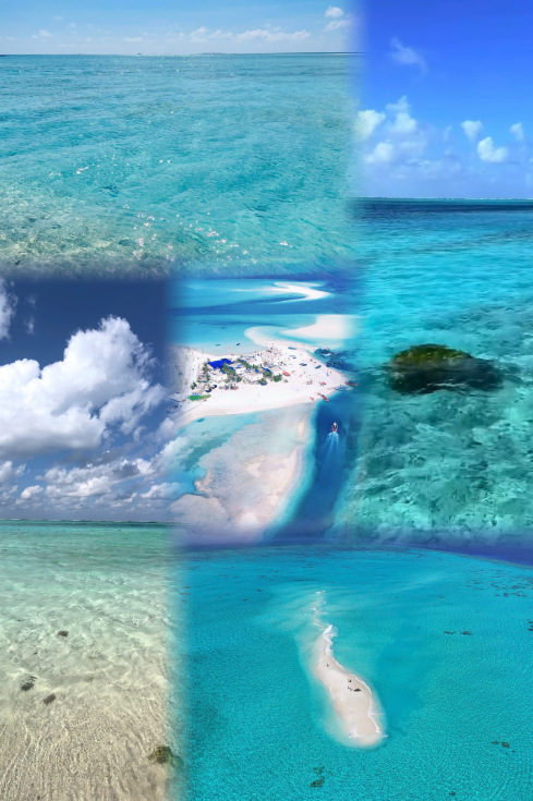 三亜ではありません！ガラスの海に独占される、この穴場の小さな島は