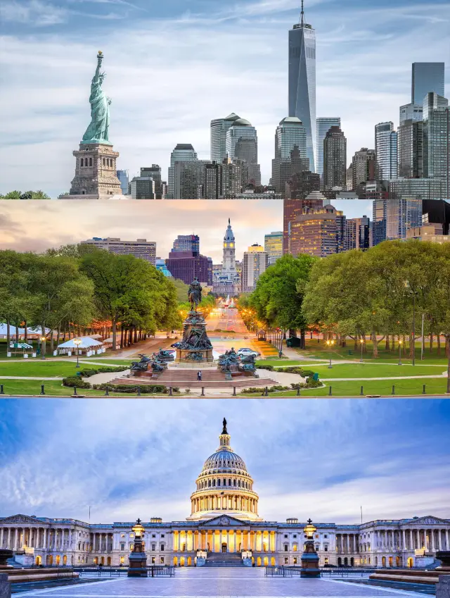 New York + Washington + Niagara + Boston, one trip to check in all