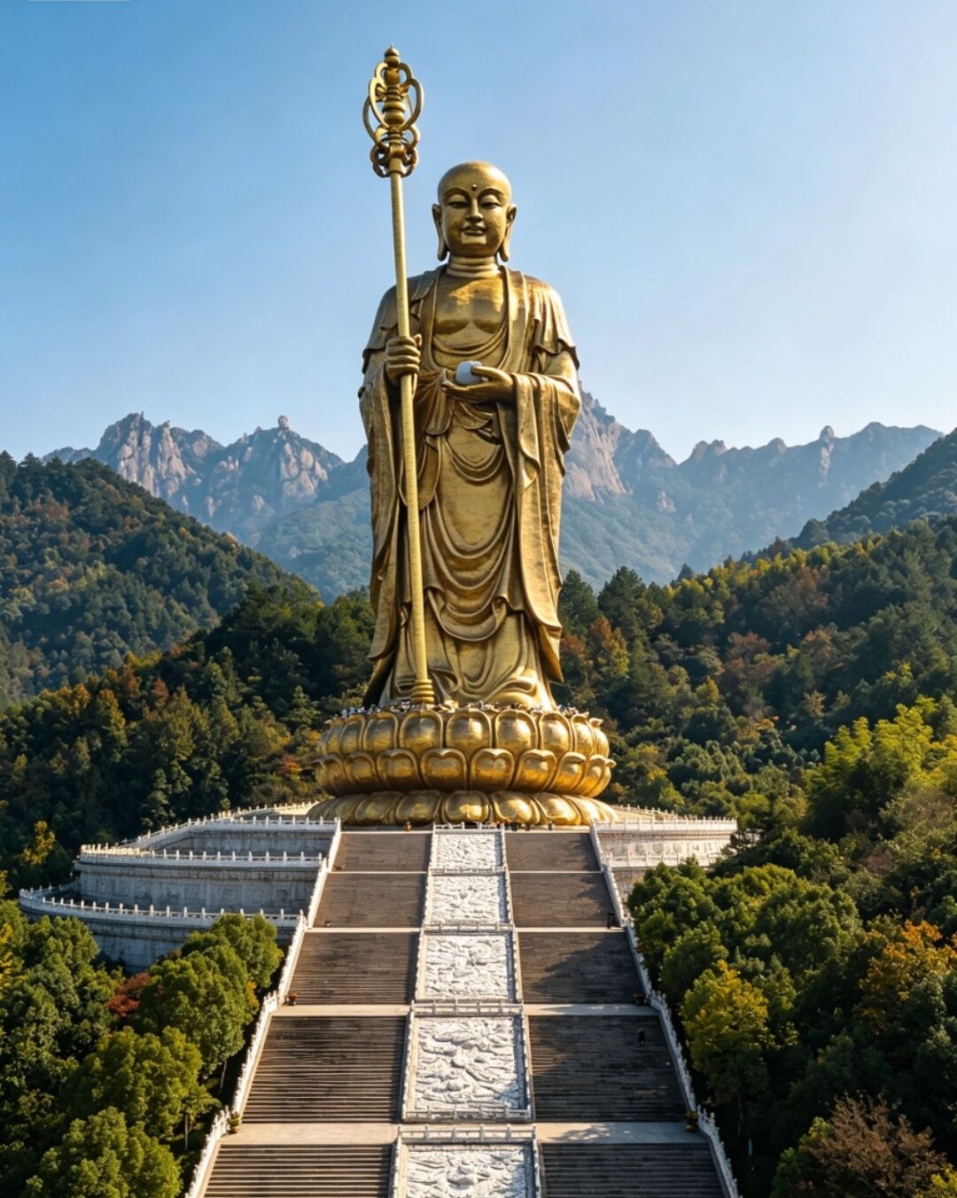 Visit Jiuhua Mountain for a peaceful and blessing-filled journey