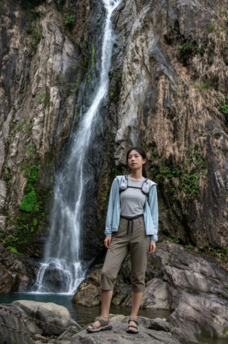 A hidden gem in Shanwei! A stunning summer waterfall missed by 99% of people