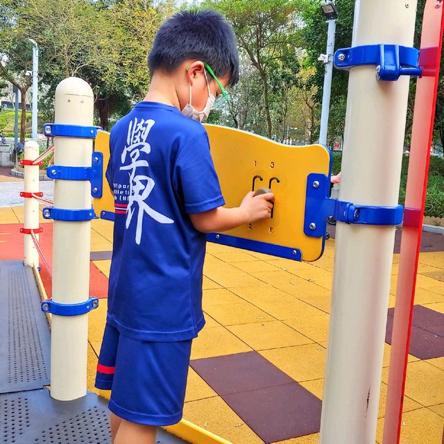 香港單車館公園 靚景兒童遊樂場