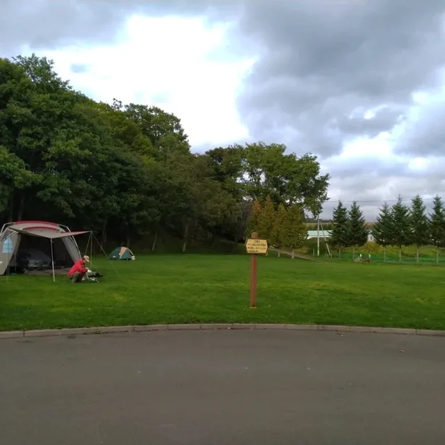 在日之出公園露營