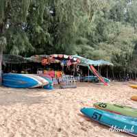 พักผ่อน เล่นน้ำ @หาดนางรอง