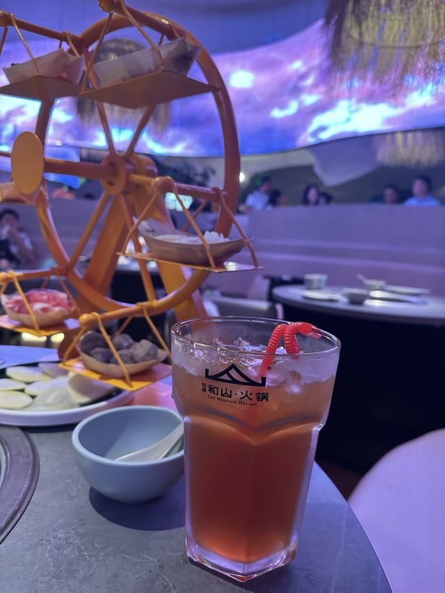 摩天輪🎡下的超浪漫火鍋🍲 歡樂港灣🎈故里和山