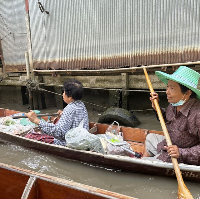 Maeklong railway market + Floating Market✨