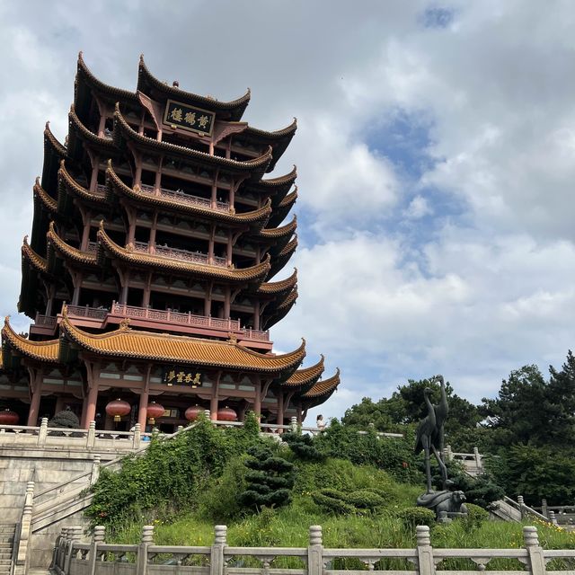 武漢美麗的歷史風景-黃鶴樓