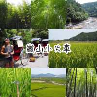 嵐山小火車🚄直達嵯峨🫣旅客🧳必到特色遊覽景點
