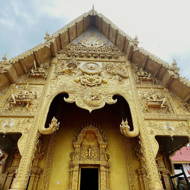 วัดทอง ของเมืองน่าน วัดศรีพันต้น🌟