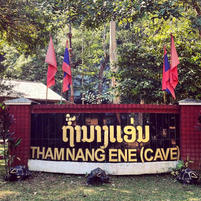 Tham Nang Aen Cave at Loas 🇱🇦