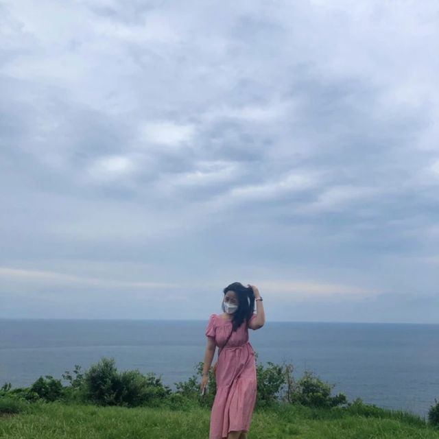 제주 산착하기 좋은 무지개 해안도로와 도두봉 키세스존 💛