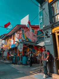 Haji Lane Street art ถนนแห่งสีสันและชีวิตชีวา