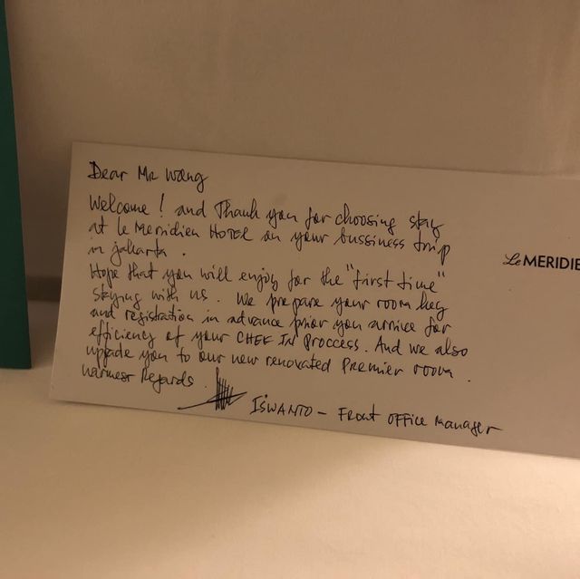 Le Meridien Jakarta - luxury await in central