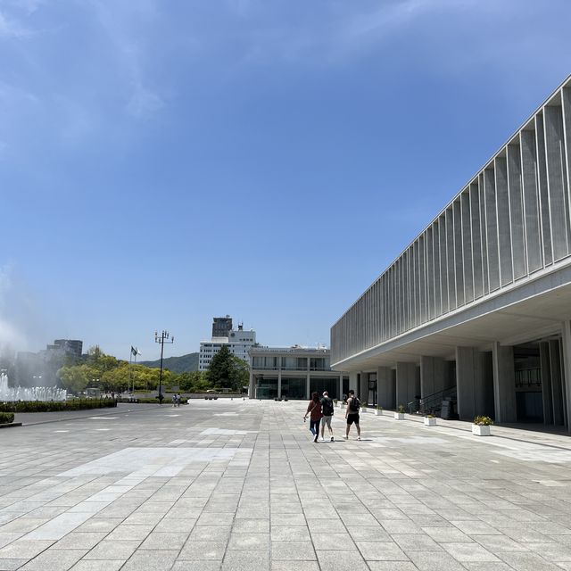 Hiroshima downtown vibe in spring