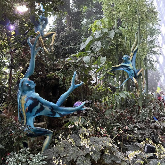濱海灣雲霧林X阿凡達