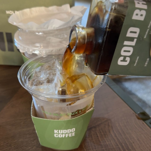 北上覓食！牛油果色系．戶外露營風．KUDDO COFFEE