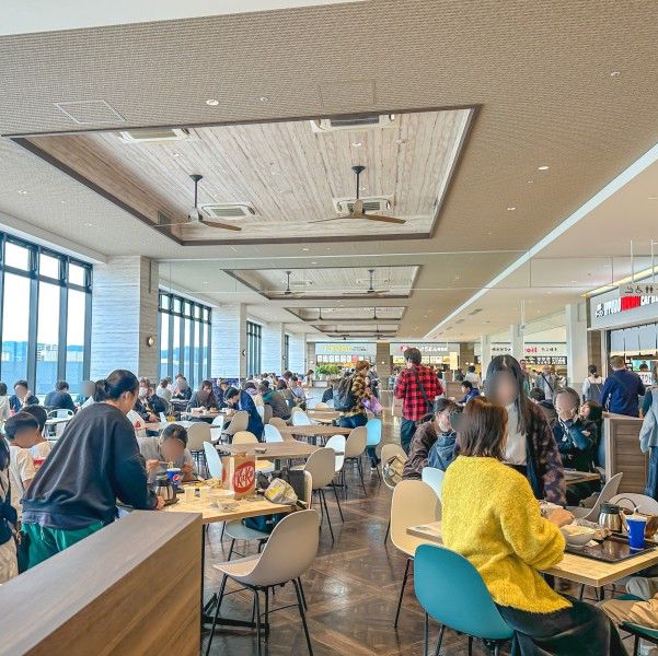 오사카 린쿠 프리미엄 아울렛 맛집 푸드코트 판다 익스프레스