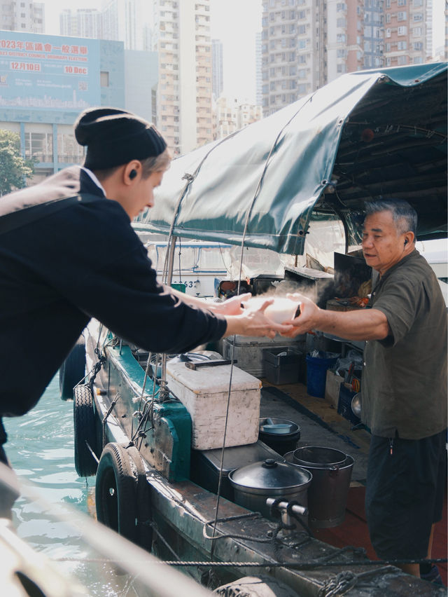🇭🇰 香港仔舢舨游 感受昔日漁村文化～