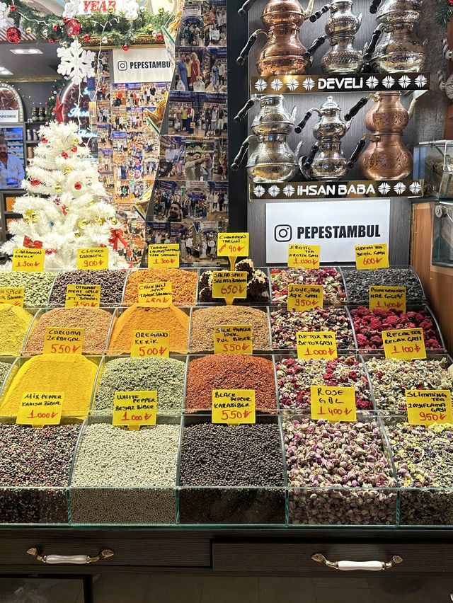 📍エジプシャンバザール/イスタンブール・トルコ