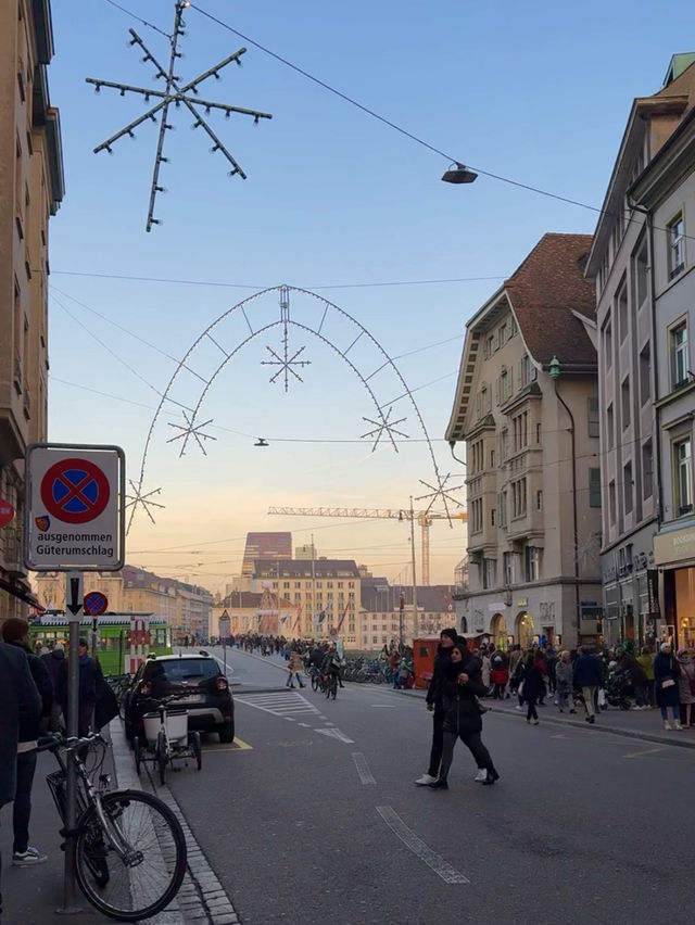 Local Christmas Market at Basel🇨🇭