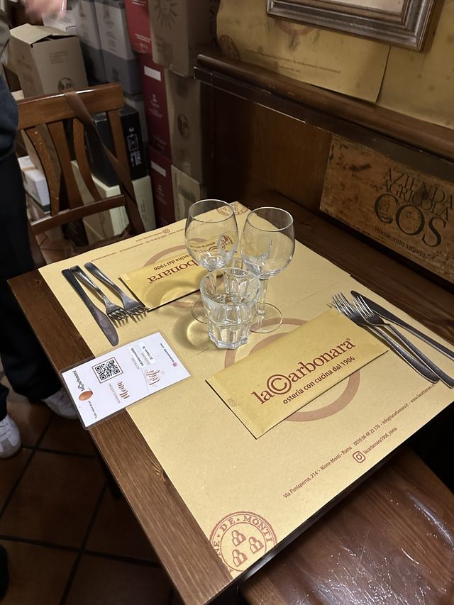 イタリア:カルボナーラの原点を！