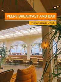 Peeps breakfast and bar 🧡☕️🌴🌊