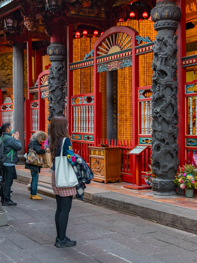 Lungshan Temple วัดเก่าแก่แห่งไต้หวัน อายุ 300+ปี