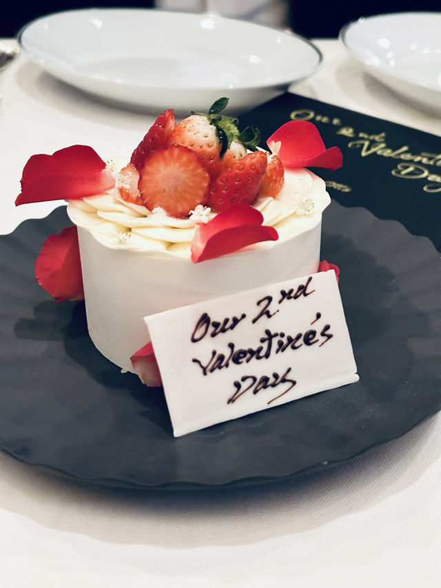 香港麗晶酒店扒房慶祝情人節🌹❤️