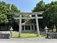 沖縄・石垣島。白保公民館指定文化財『真謝御嶽(マーザーオン)』
