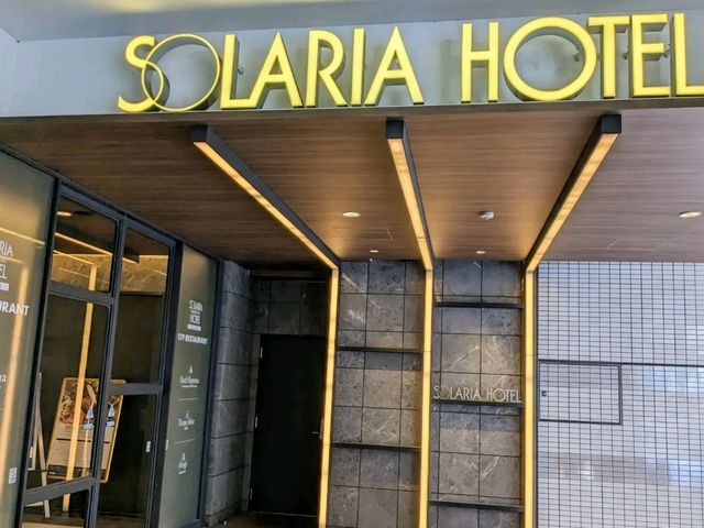 九州福岡-入住餐廳商場林立的天神：Solaria Nishitetsu Hotel