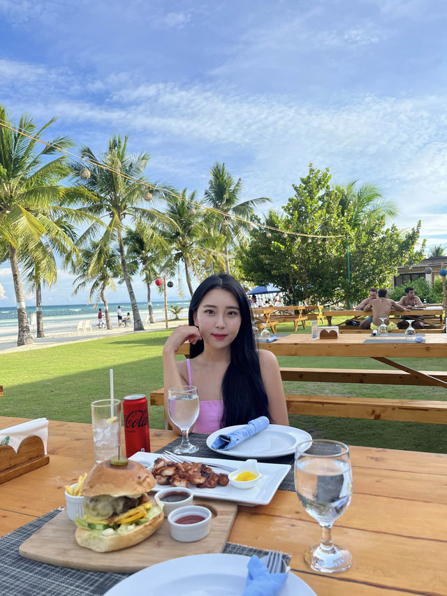 필리핀 보홀비치클럽 아고타타 레스토랑 🌴