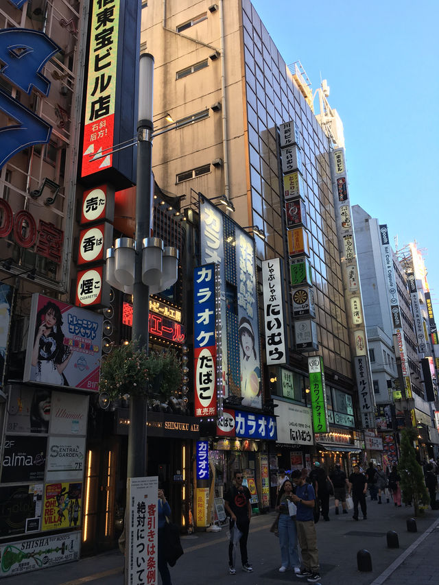 探索東京魅力：歌舞伎町的繁華景象