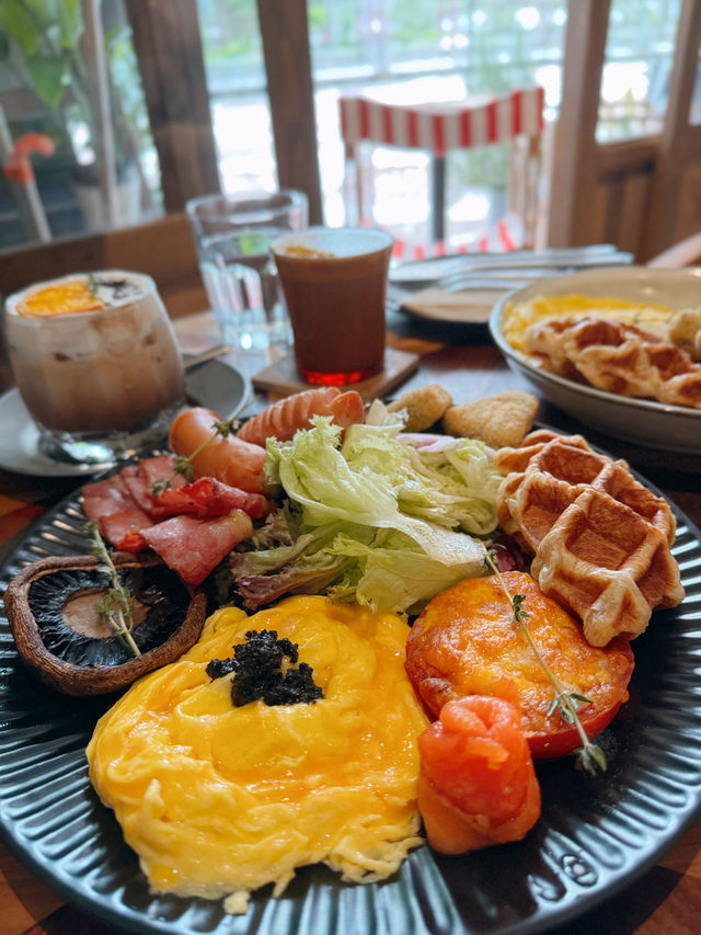 園林風屋邨Cafe🌵｜早餐打卡點