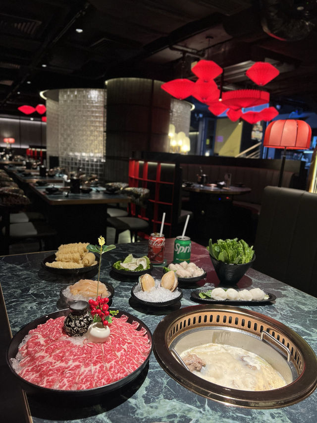  坐得舒服、食物高質火鍋🍲🥢