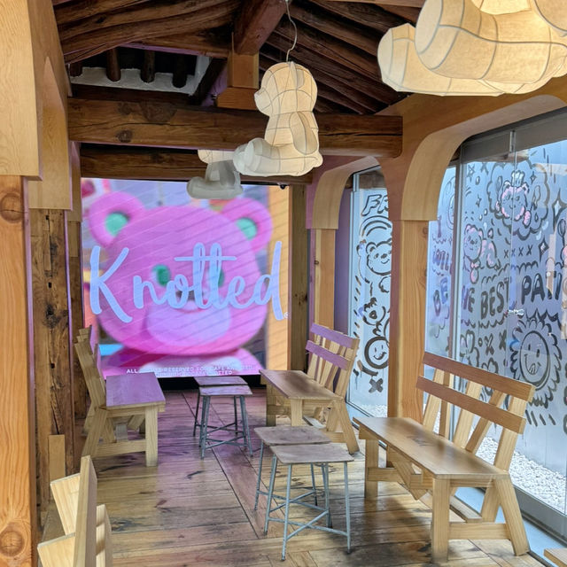 韓屋スタイルのドーナツ屋さん🍩