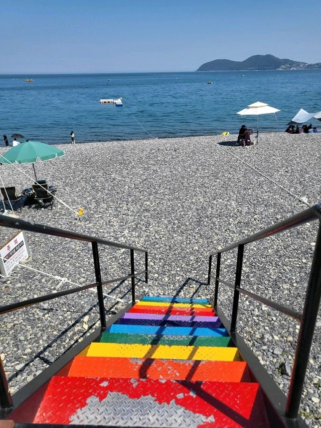 거제도에서 가장 유명한 해수욕장🏖