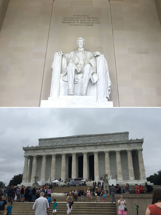 Iconic Lincoln Memorial and Washington Monument 🇺🇸 