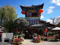 【麗江古城】中式建築特色，適合早上或傍晚遊覽