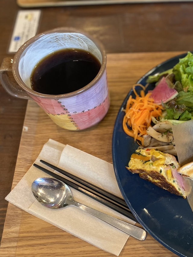 【福岡カフェ】自家焙煎珈琲とホットサンドが美味しいお店☕️